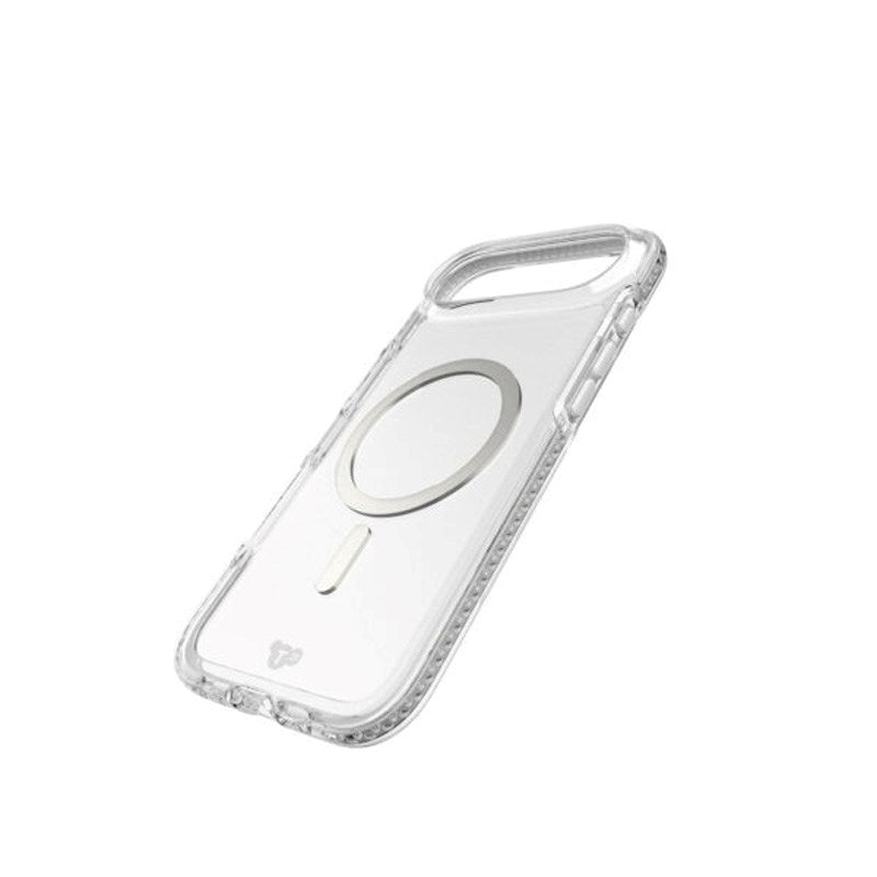 iPhone Air Tech21 EVO Crystal Case - MagSafe Compatible - Transparent / Silver