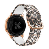 EIDERWOOD Universal (20mm) Smartwatch Silicone Strap - Leopard