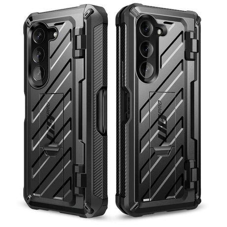 Samsung Galaxy Z Fold 5 SUPCASE Unicorn Beetle Pro Tough Case w. Screen Protector - Black