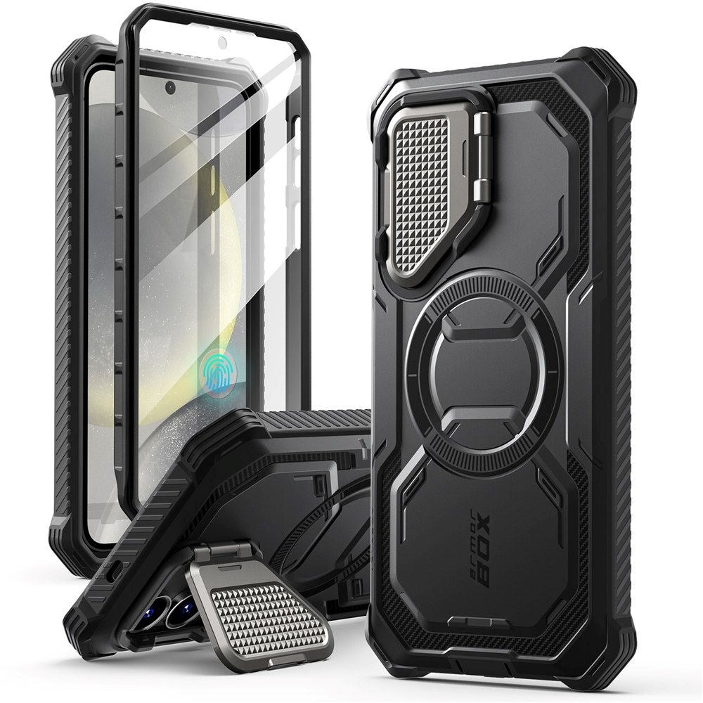 Supcase IBLSN Armorbox Samsung Galaxy S25+ (Plus) Case - MagSafe Compatible - Black