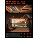 iPhone 17 Pro SUPCASE UB GRIB PRO MAG Case w. Screen Protector - MagSafe Compatibel - Transparent / Orange