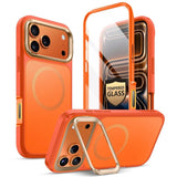 iPhone 17 Pro Max SUPCASE ARES Case w. Screen Protection – MagSafe Compatible – Orange