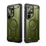 Samsung Galaxy S26 Ultra SUPCASE Unicorn Beetle Pro Mag Case with 2x Front Frame - MagSafe Compatible - Green