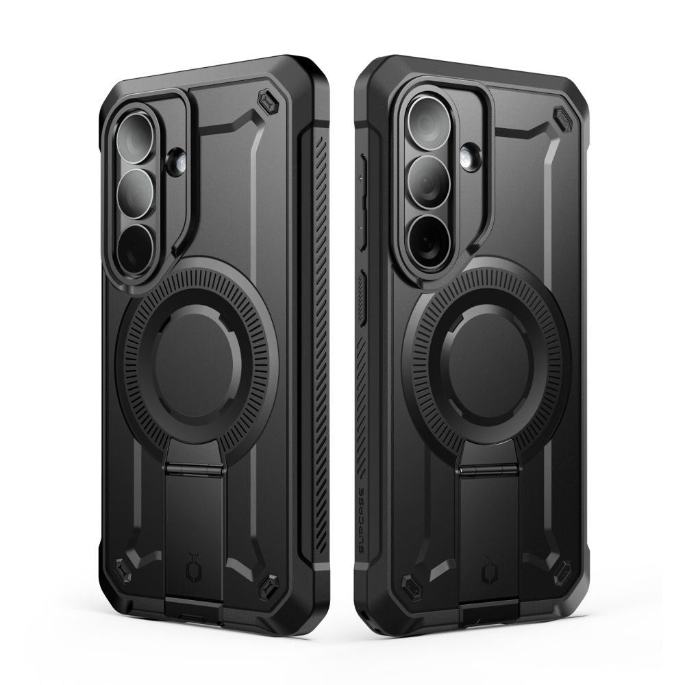 Samsung Galaxy S26+ (Plus) SUPCASE Unicorn Beetle Pro Mag Case with 2x Front Frame - MagSafe Compatible - Black