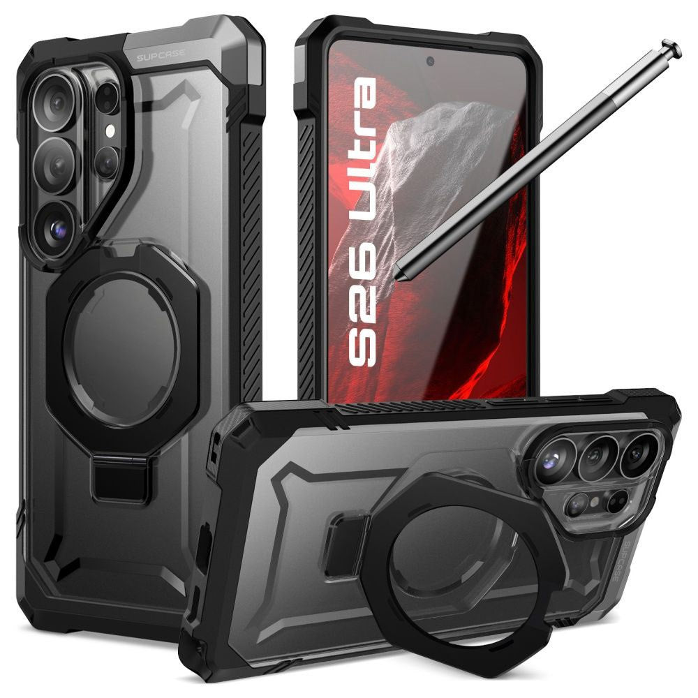Samsung Galaxy S26 Ultra SUPCASE UB Grip Mag Case - MagSafe Compatible - Black