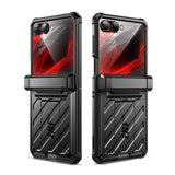 Samsung Galaxy Z Flip8 Supcase Unicorn Beetle Pro Case w. Kickstand - Black