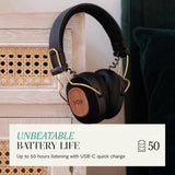 House of Marley Positive Vibration Riddim On-Ear Headset - Rasta