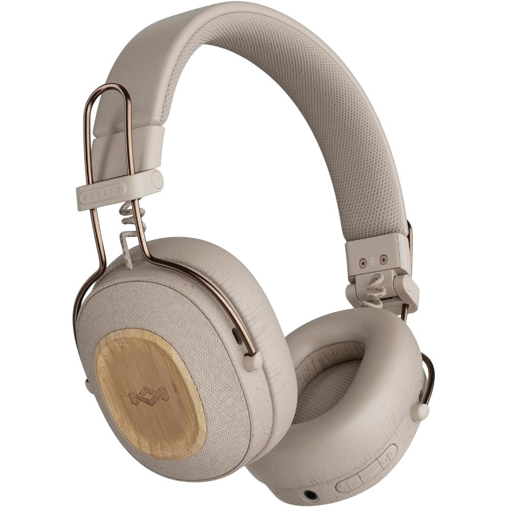House of Marley Positive Vibration Riddim On-Ear Headset - Beige