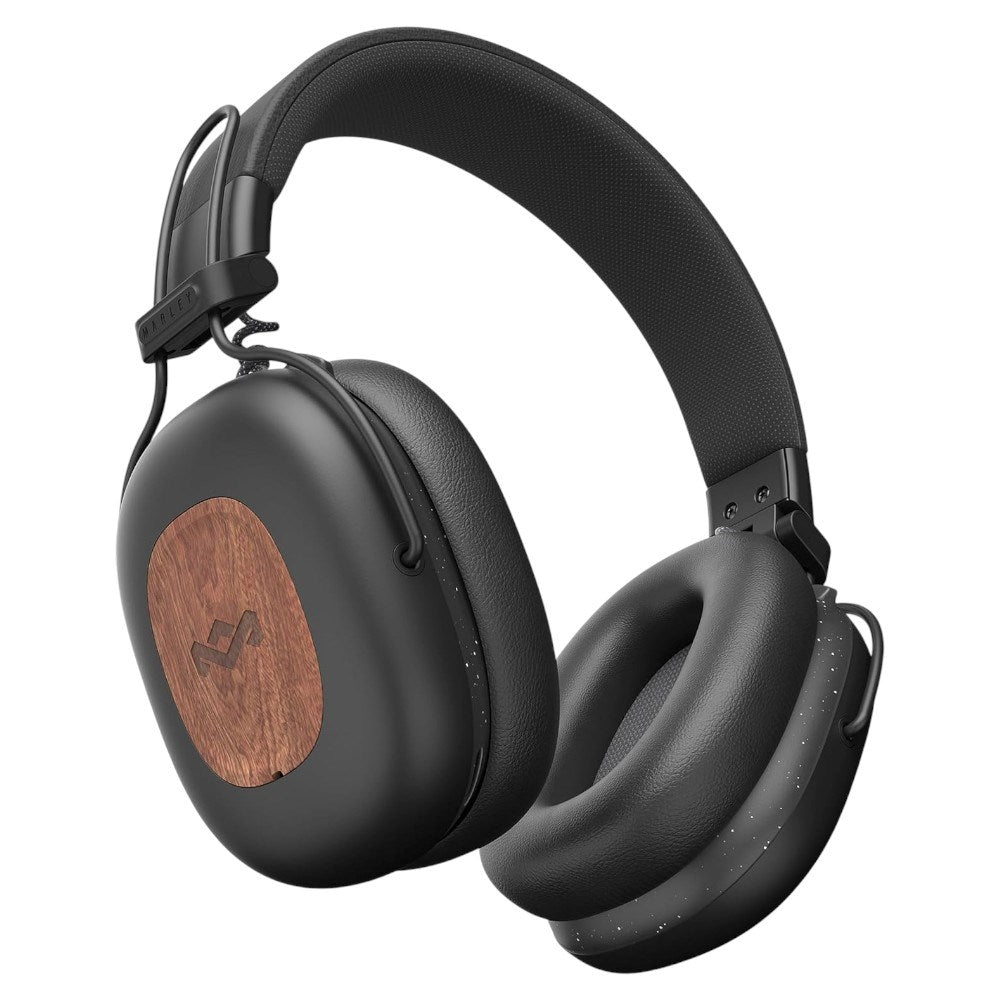 House of Marley Positive Vibration Rebel ANC Over-Ear Headset - Black