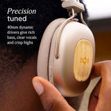House of Marley Positive Vibration Rebel ANC Over-Ear Headset - Beige