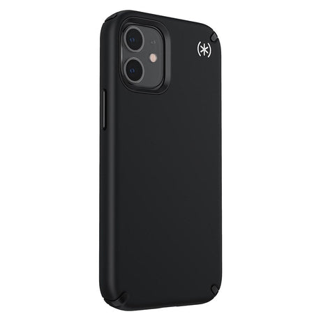 iPhone 12 Mini Speck Presidio2 Pro Case - Soft Touch - Antibacterial - Black