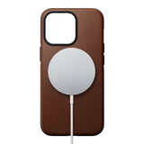 iPhone 13 Pro Modern Nomad Horween Leather Case - MagSafe Compatible - Brown