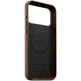 Nomad iPhone 17 Pro Max Traditional Leather Case - MagSafe Compatible - Brown