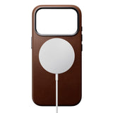 Nomad iPhone 17 Pro Traditional Leather Case - MagSafe Compatible - Brown