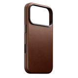 Nomad iPhone 17 Pro Traditional Leather Case - MagSafe Compatible - Brown