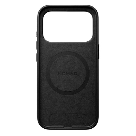 Nomad iPhone 17 Pro Traditional Leather Case - MagSafe Compatible - Black