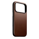 Nomad iPhone 17 Pro Modern Leather Case - MagSafe Compatible - Brown