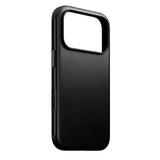 Nomad iPhone 17 Pro Modern Leather Case - MagSafe Compatible - Black