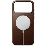iPhone 18 Pro Nomad Traditional Leather Case - MagSafe Compatible - Brown