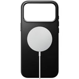 iPhone 18 Pro Max Nomad Traditional Leather Case - MagSafe Compatible - Black