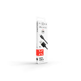 Fixed USB-A to Lightning Cable 2m - Black