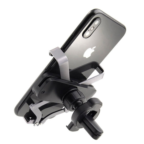 Fixed Gravity Mobile Holder for the Car's Ventilation - Max Mobile: 65 - 90mm - Black