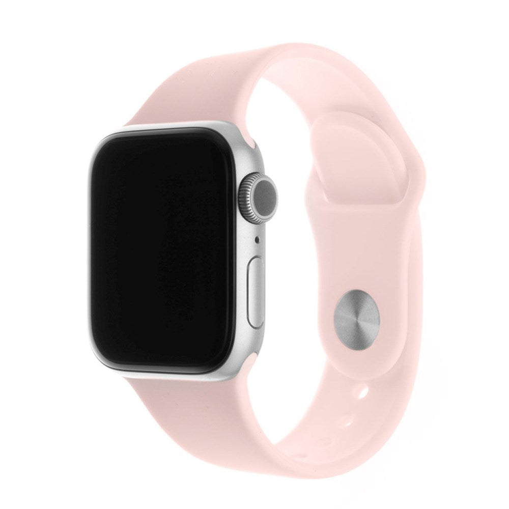 Fixed Apple Watch (38 / 40 / SE / 41mm) Silicone Strap Set - Pink