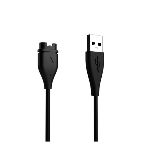 Fixed USB-A Charging Cable for Garmin Smartwatch - Black