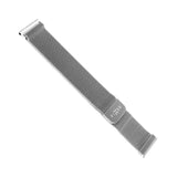 Fixed Universal Smartwatch Mesh Metal Strap (22mm) - Silver