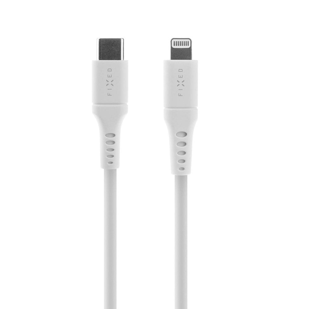 Fixed Liquid USB-C to Lightning Cable 60W - 1.2m - White