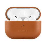 Fixed AirPods (3rd gen.) Genuine Leather Case - Brown