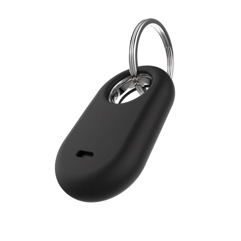 Fixed Silky Silicone Case for Samsung Galaxy SmartTag 2 - Black
