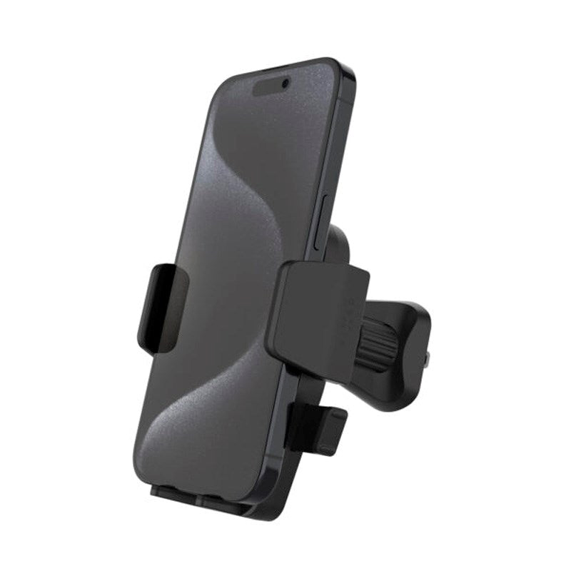Fixed Iconiq Lock Car Phone Holder - Vent Mount - Max Phone Size: 53 - 83 mm - Black