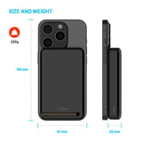 Fixed MagZen 10 Pro - Qi2 20W PowerBank 10.000 mAh - MagSafe Compatible - Black