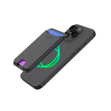 Fixed Mag Wallet Tracker - Card Holder with Apple Find My - MagSafe Compatible - Black