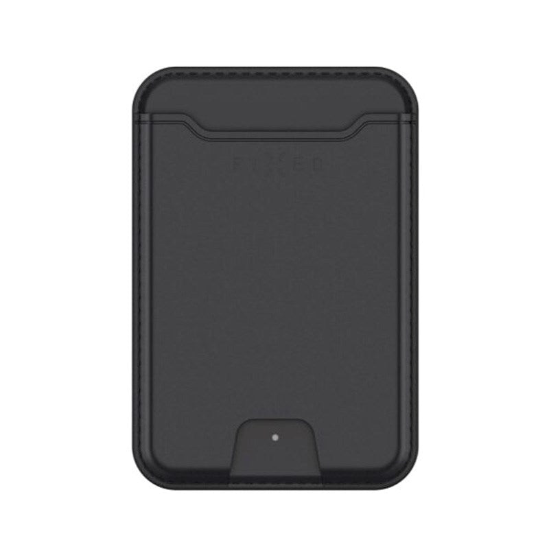 Fixed Mag Wallet Tracker - Card Holder with Apple Find My - MagSafe Compatible - Black