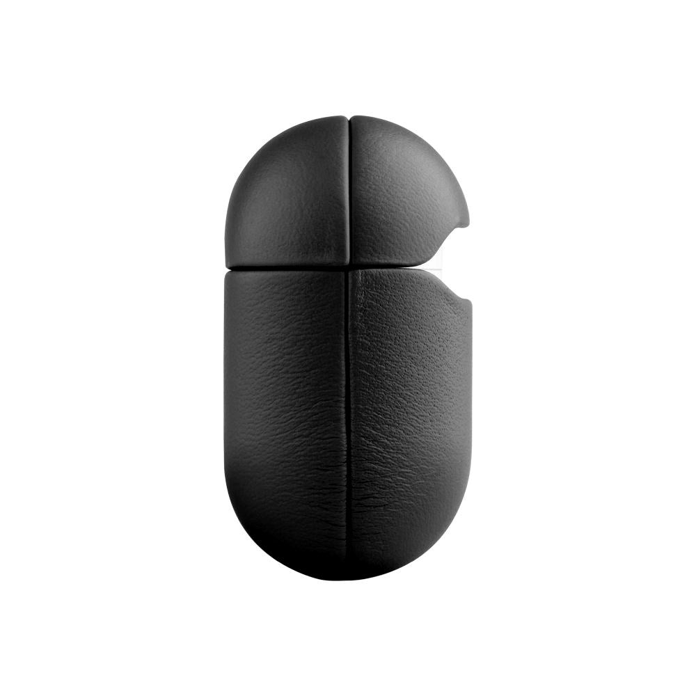 Fixed Apple AirPods (4th Gen) Genuine Leather Case - Black