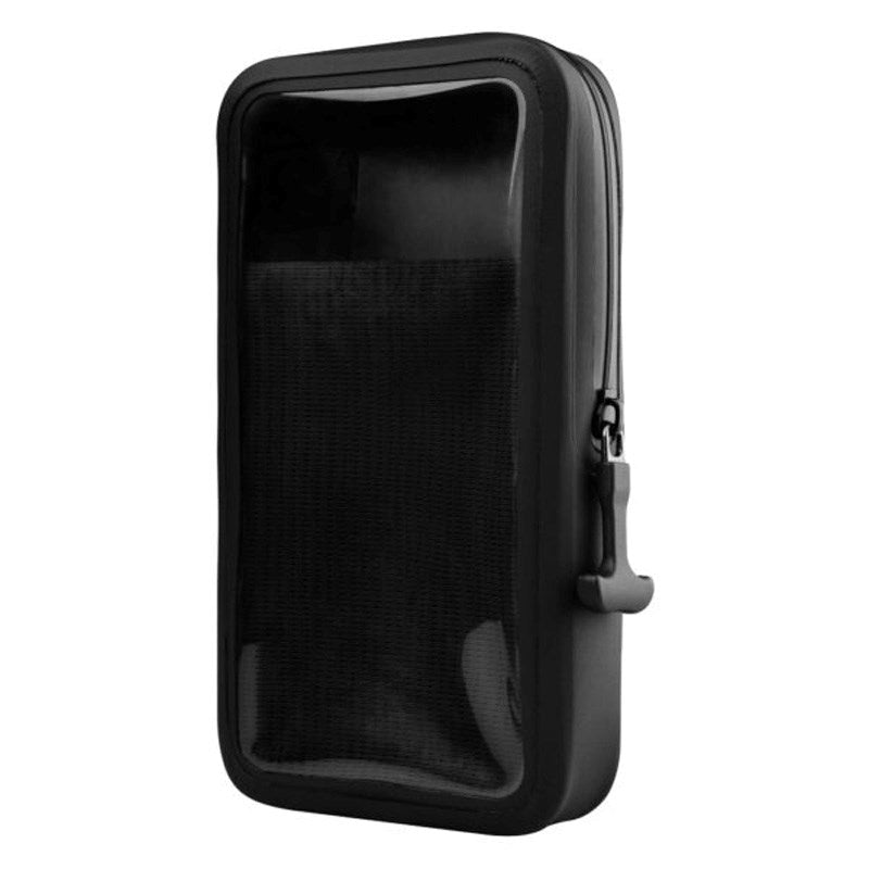 Fixed Waterproof Case for Mobile (Max. Dimensions: 95 x 186 mm) - Black / Transparent