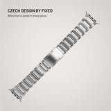 Fixed Apple Watch (42/44/SE/45/46/49) Titanium Strap - Grey