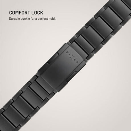 Fixed Universal Garmin 26mm QuickFit Titanium Strap - Black