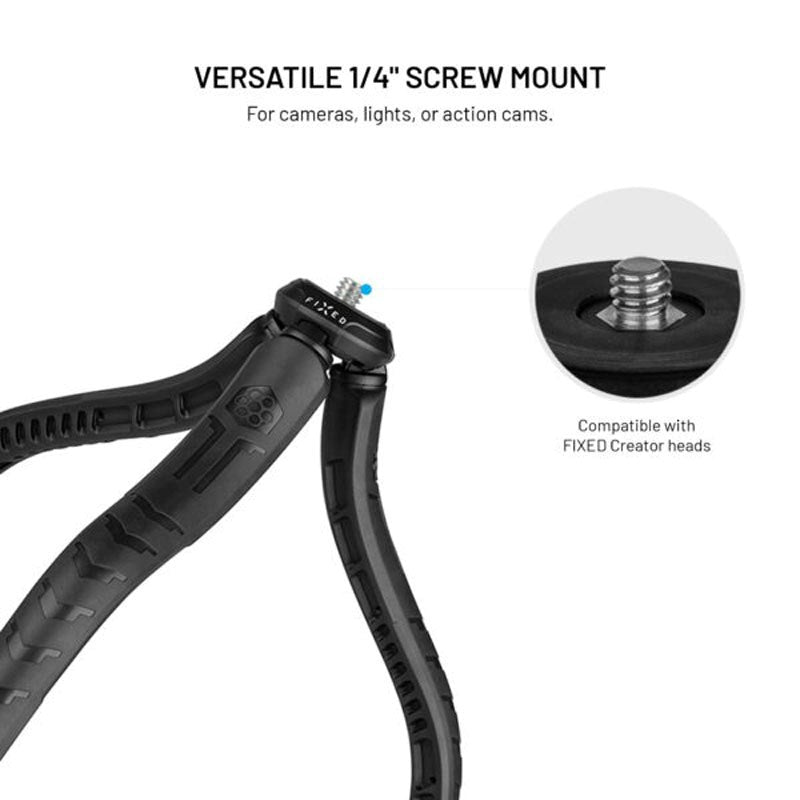 Fixed Creator Tripod Flexible Stand with MagSafe – Black