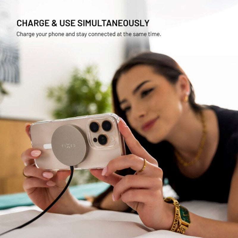 Fixed MagPad 15W Wireless Charger - MagSafe / Qi2 Compatible - Titanium