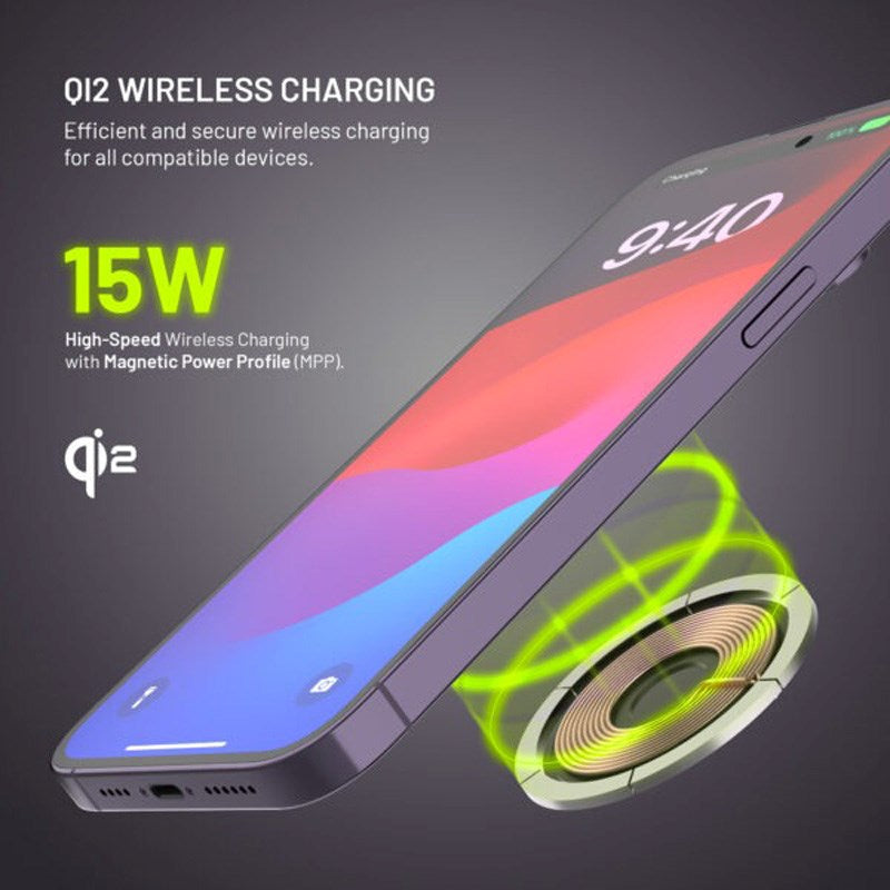 Fixed MagZen Qi2 Wireless Powerbank 10,000 mAh - Grey