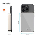 Fixed MagZen Qi2 Wireless Powerbank 10,000 mAh - Grey