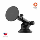 Fixed MagCircle XL Dashboard / Windshield Car Phone Mount - MagSafe Compatible - Black