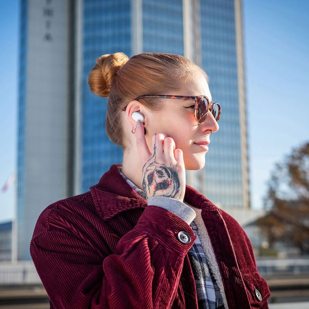 Niceboy HIVE Podsie 2021 True Wireless In-Ear Headset - White