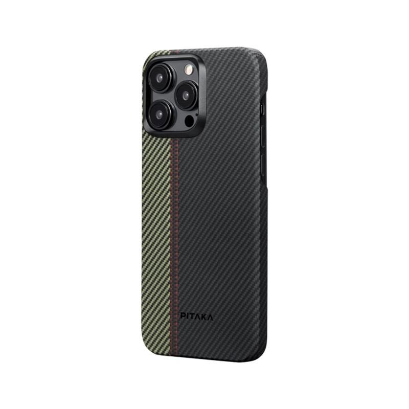 iPhone 15 Pro PITAKA Fusion Weaving MagEZ Case - MagSafe Compatible - Overture