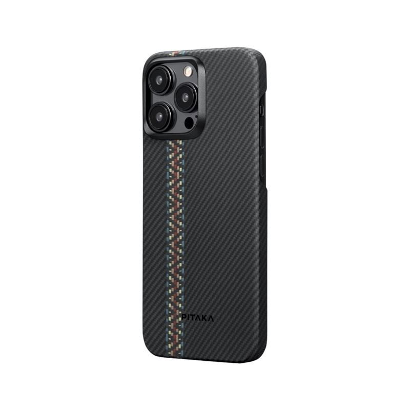 iPhone 15 Pro PITAKA Fusion Weaving MagEZ Case - MagSafe Compatible - Rhapsody