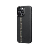 iPhone 15 Pro PITAKA Fusion Weaving MagEZ Case - MagSafe Compatible - Rhapsody