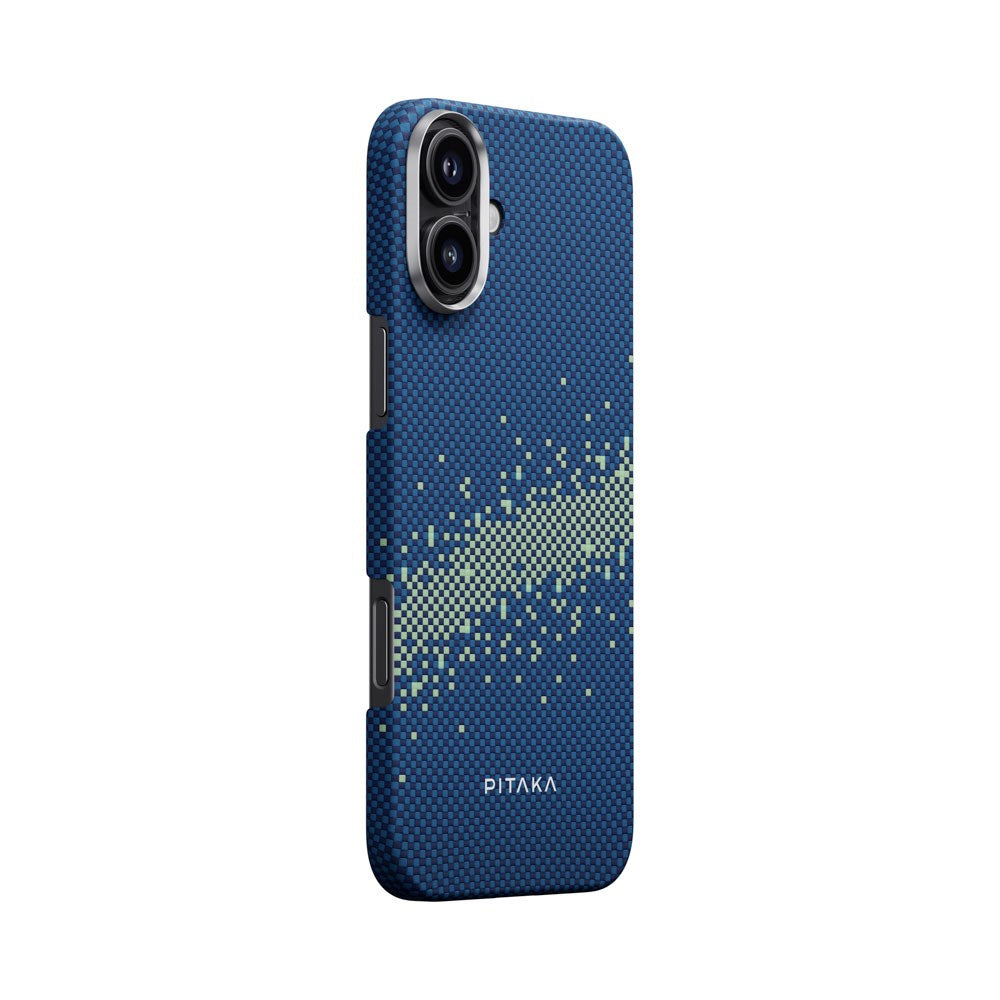 iPhone 16 PITAKA Tactile Woven Case - MagSafe Compatible - Milky Way Galaxy